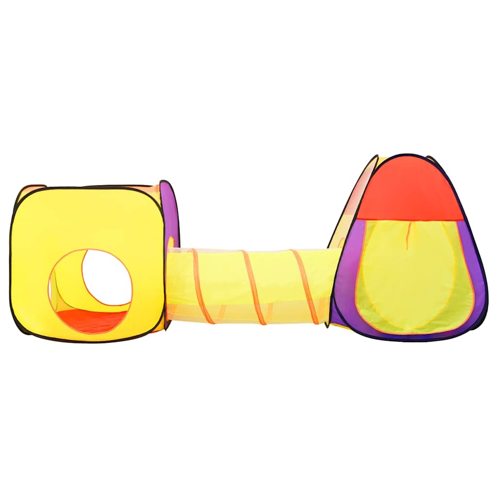 Children Play Tent with 250 Balls Multicolour 255x80x100 cm Multicolour