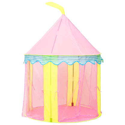 vidaXL Children Play Tent with 250 Balls Pink 100x100x127 cm 4