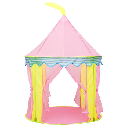 vidaXL Children Play Tent with 250 Balls Pink 100x100x127 cm 5