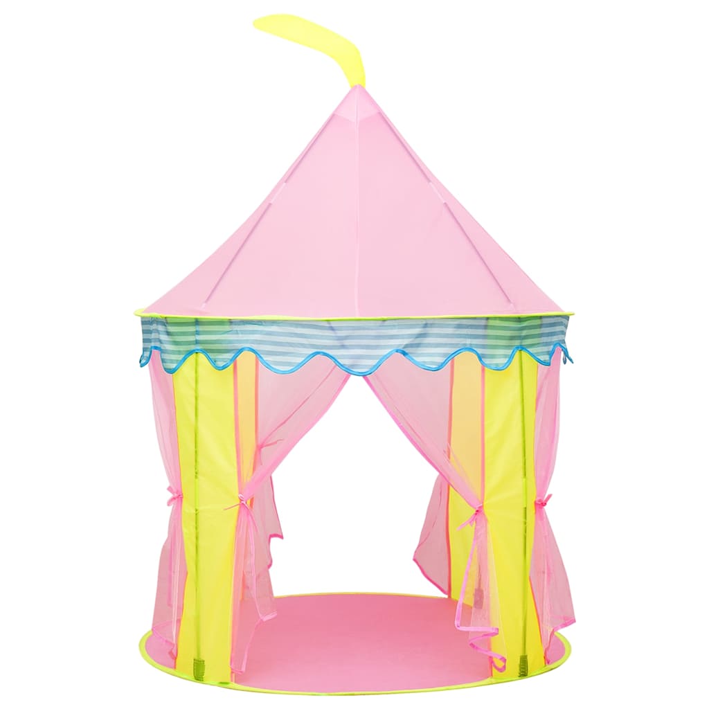 vidaXL Children Play Tent with 250 Balls Pink 100x100x127 cm 5