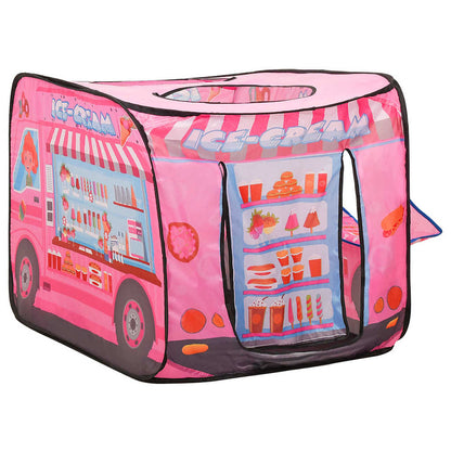 vidaXL Children Play Tent with 250 Balls Pink 70x112x70 cm 4