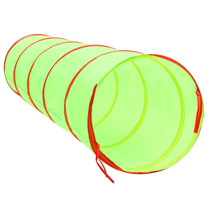 vidaXL Children Play Tunnel with 250 Balls Green 175 cm Polyester 4