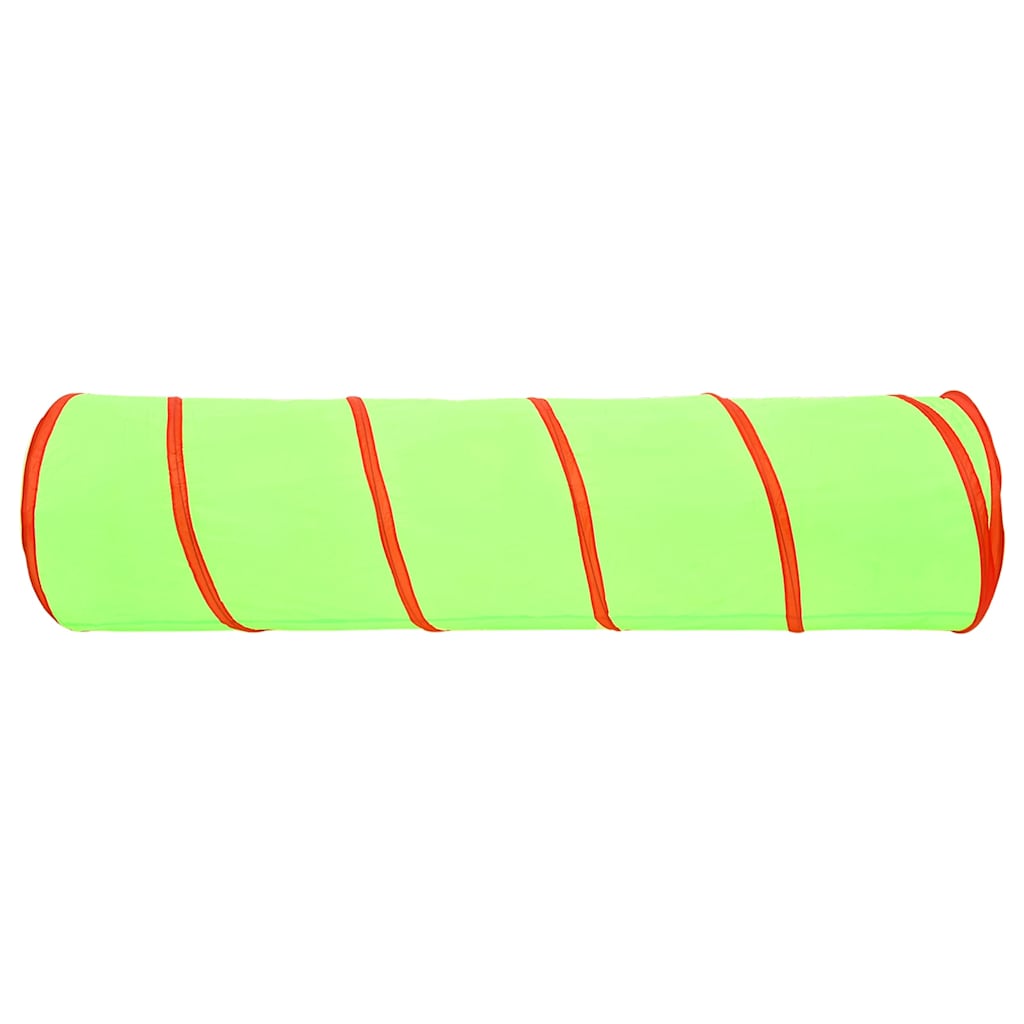 vidaXL Children Play Tunnel with 250 Balls Green 175 cm Polyester 5