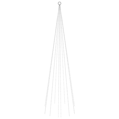 Christmas Tree on Flagpole 108 LEDs 180 cm Straight shaped LED lights Blue 300 cm 100 cm