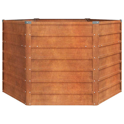 vidaXL Garden Raised Bed | Rusty | Corten steel | Large | Tough 4