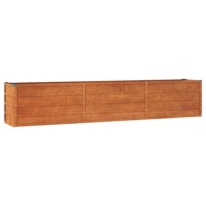 vidaXL Garden Raised Bed Rusty 240x40x45 cm Corten Steel 2