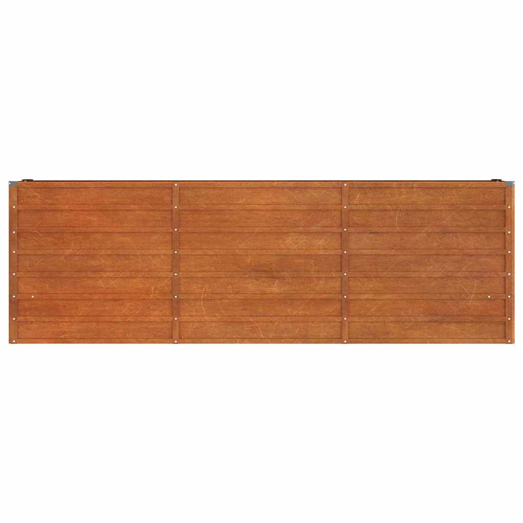 vidaXL Garden Raised Bed | Rusty | Corten steel | Large | Durable 3