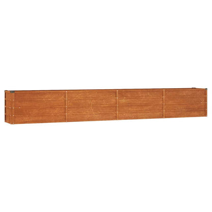 vidaXL Garden Raised Bed Rusty 320x40x45 cm Corten Steel 2