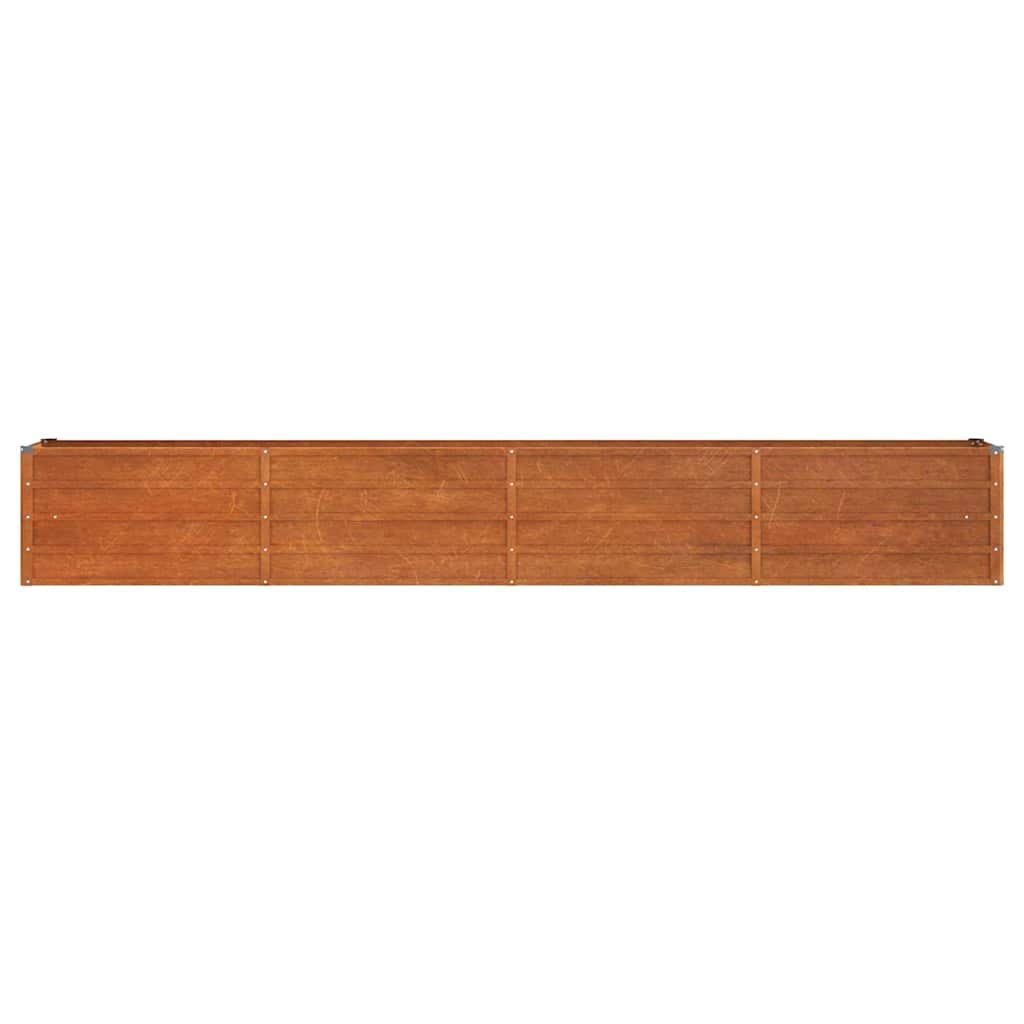 vidaXL Garden Raised Bed Rusty 320x40x45 cm Corten Steel 4