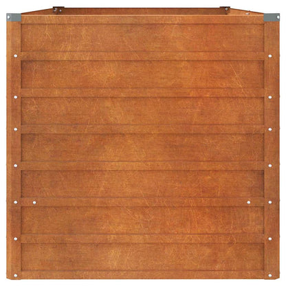 vidaXL Garden Raised Bed | Brown | Corten Steel | Large | Sturdy 5