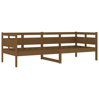 vidaXL Day Bed without Mattress Honey Brown Solid Wood Pine 80x200 cm 5