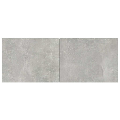 vidaXL 2 Piece TV Cabinet Set Concrete Grey 80x30x30 cm Engineered Wood 4