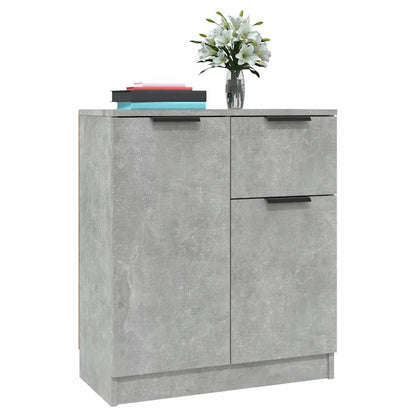 vidaXL Sideboard Concrete Grey 60x30x70 cm Engineered Wood 4