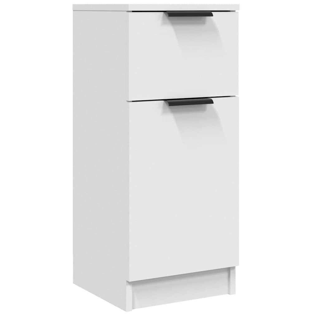 vidaXL Sideboard White 30x30x70 cm Engineered Wood 2