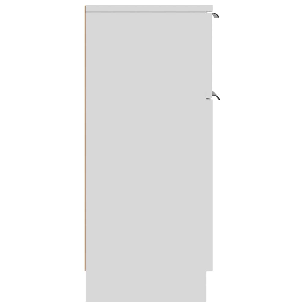vidaXL Sideboard White 30x30x70 cm Engineered Wood 6