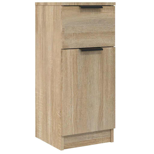 vidaXL Sideboard Sonoma Oak 30x30x70 cm Engineered Wood 2