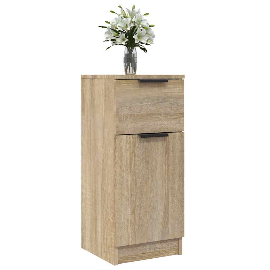 Sideboard 30x30x70 cm Engineered Wood Sonoma oak 1