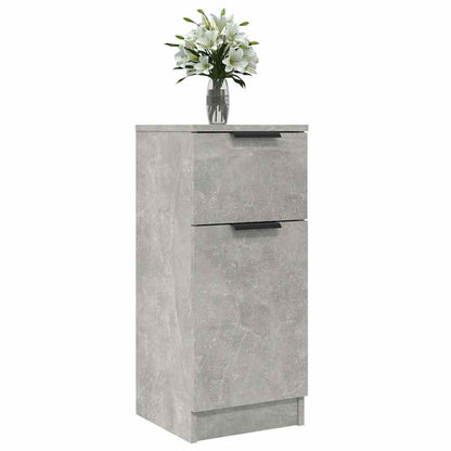 Sideboard 30x30x70 cm Engineered Wood Concrete grey 2