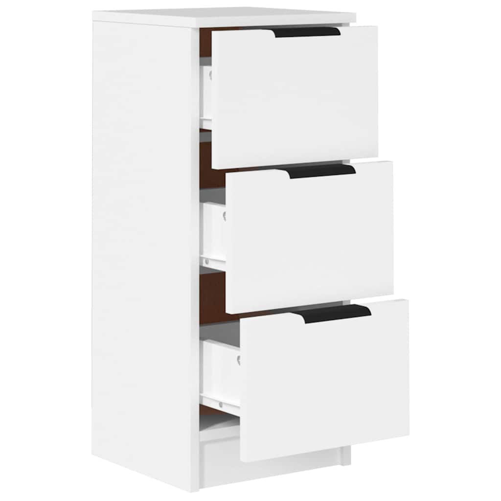 vidaXL Sideboard White 30x30x70 cm Engineered Wood 5
