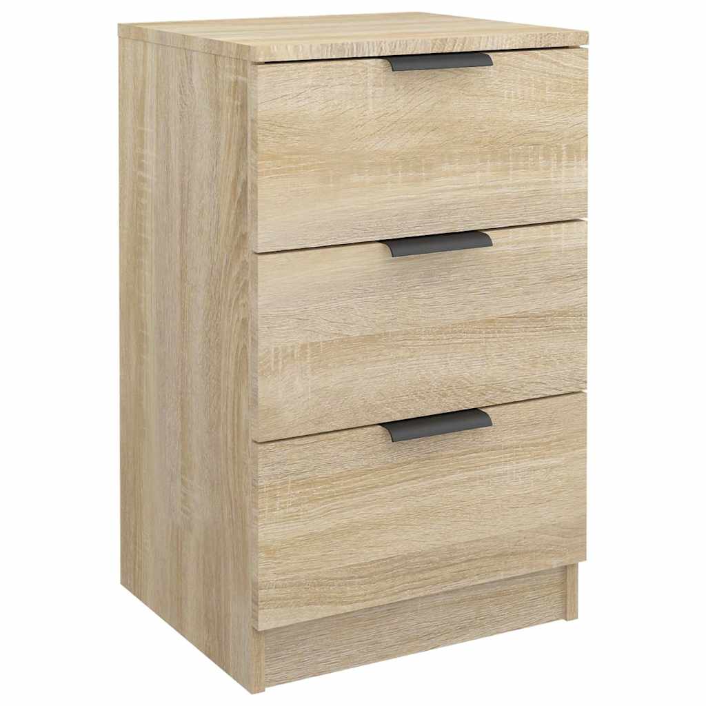 vidaXL Bedside Cabinet Sonoma Oak 40x36x65 cm 2