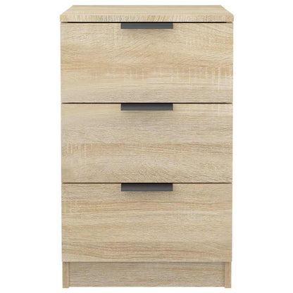 vidaXL Bedside Cabinet Sonoma Oak 40x36x65 cm 4