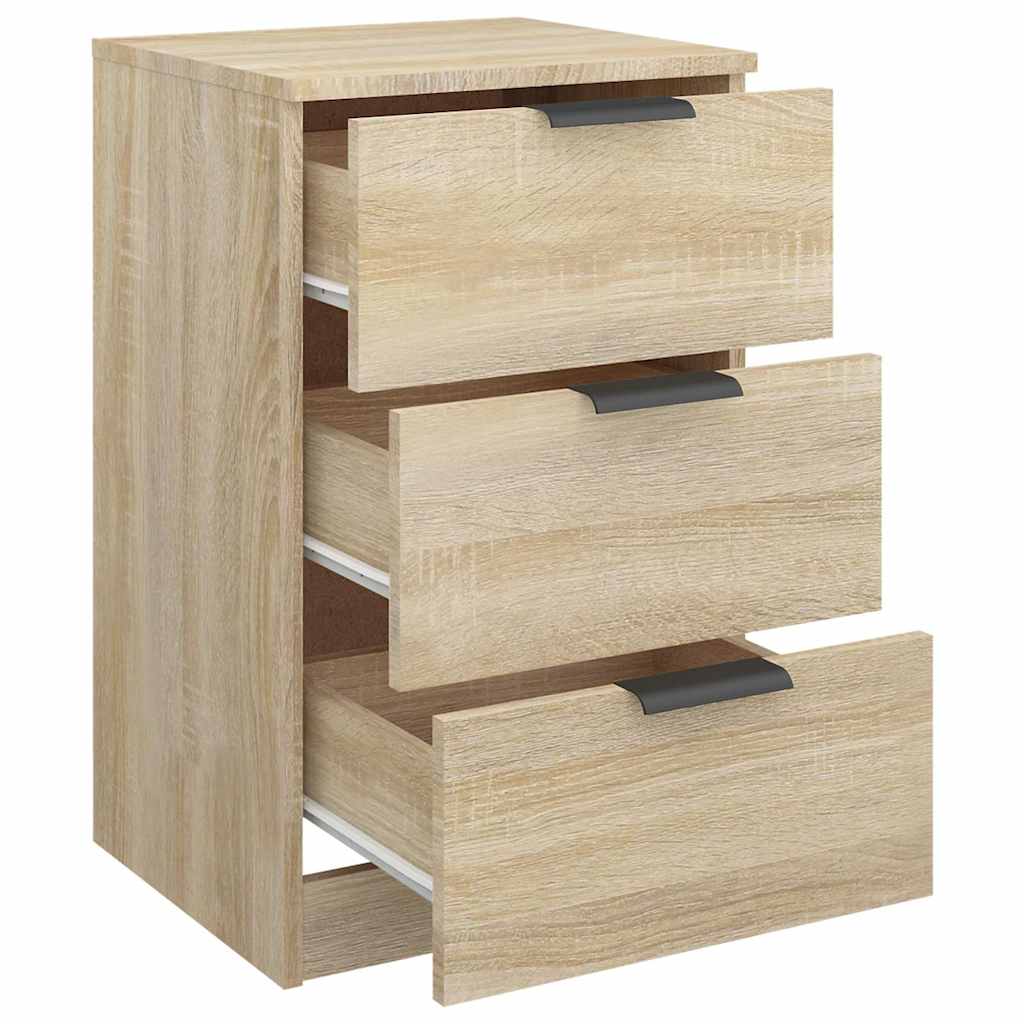 vidaXL Bedside Cabinet Sonoma Oak 40x36x65 cm 5