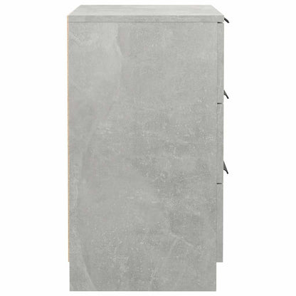 vidaXL Bedside Cabinet Concrete Grey 40x36x65 cm 6