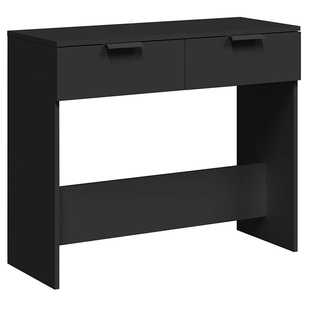 vidaXL Console Table | Black | Engineered wood | Medium | Console Table 2