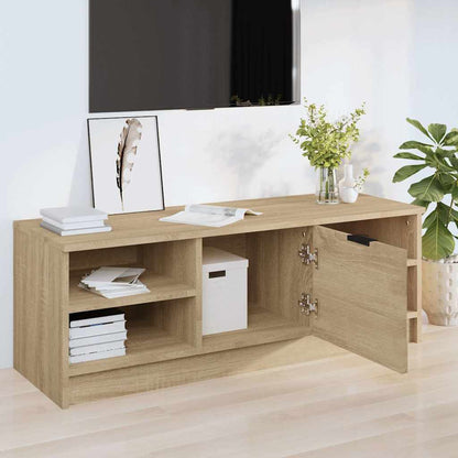 vidaXL TV Cabinet Sonoma Oak 102x35.5x36.5 cm Engineered Wood 3