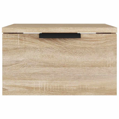 vidaXL Wall-mounted Bedside Cabinets 2 pcs Sonoma Oak 34x30x20 cm 6