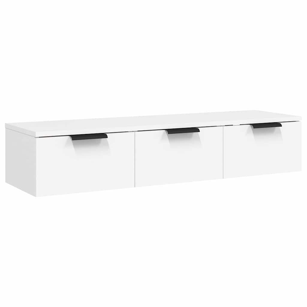 vidaXL Wall Cabinet | White | Engineered Wood | Wall Cabinet | Rectangular 2