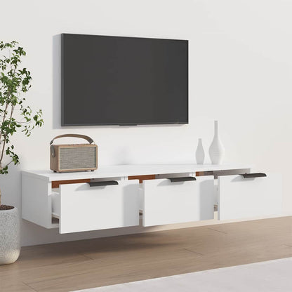 vidaXL Wall Cabinet | White | Engineered Wood | Wall Cabinet | Rectangular 3