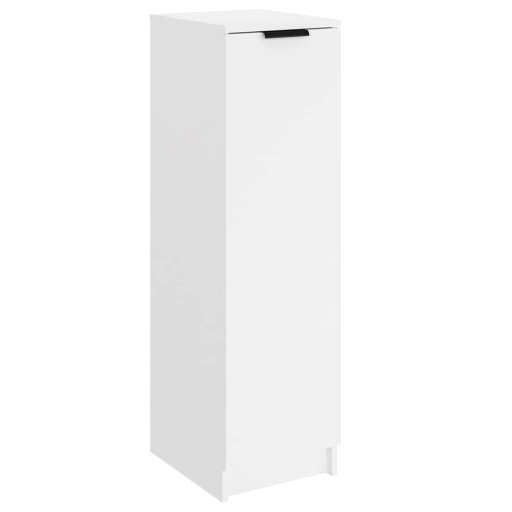 Shoe Cabinet 30x35x100 cm Engineered Wood White