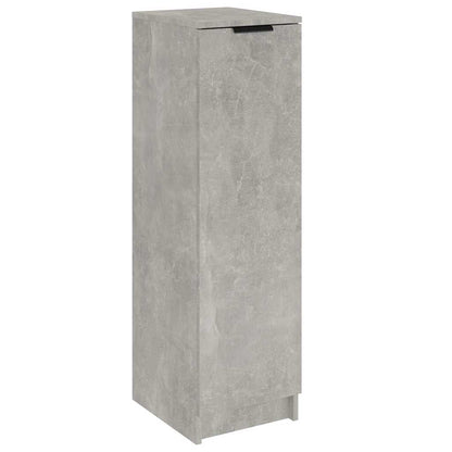 vidaXL Shoe Cabinet | Concrete grey | Engineered wood | Compact | Shoe Cabinet 2