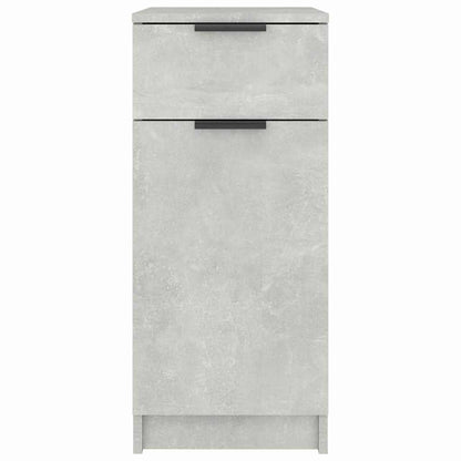 vidaXL Desk Cabinet Concrete Grey 33.5x50x75 cm Engineered Wood 6