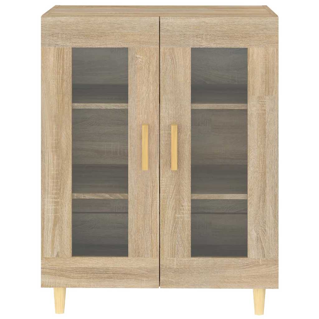 vidaXL Sideboard Sonoma Oak 69.5x34x90 cm Engineered Wood 5