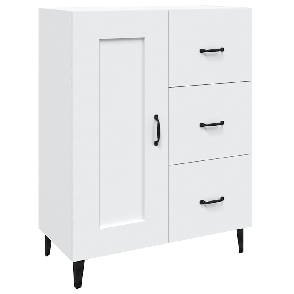 vidaXL Sideboard White 69.5x34x90 cm Engineered Wood 2