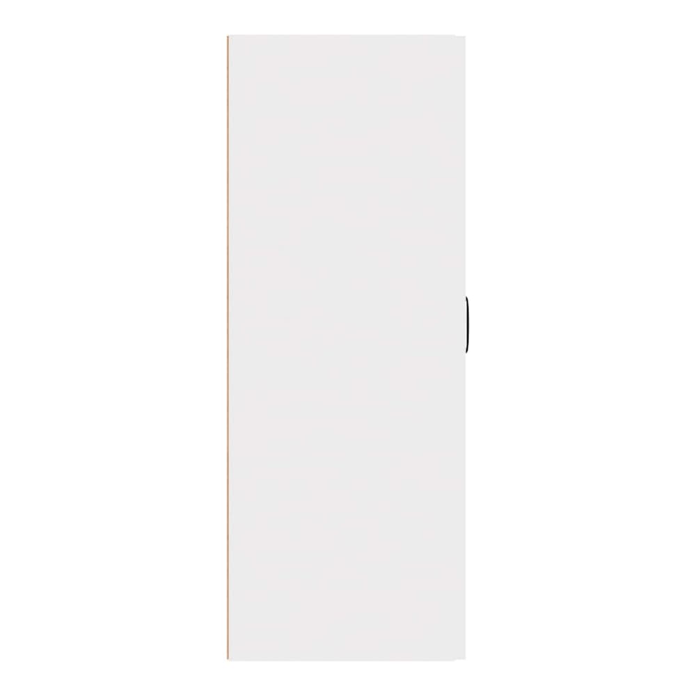 Hanging Cabinet 69,5x34x90 cm Engineered Wood White