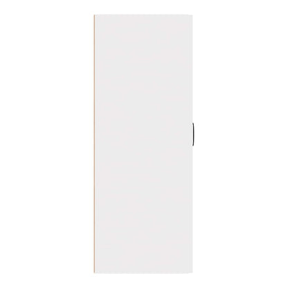 Hanging Cabinet 69,5x34x90 cm Engineered Wood White