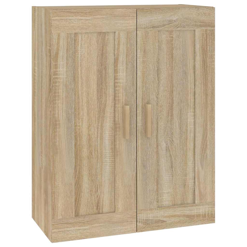 Wall Cabinet 69,5x32,5x90 cm Engineered Wood Sonoma oak