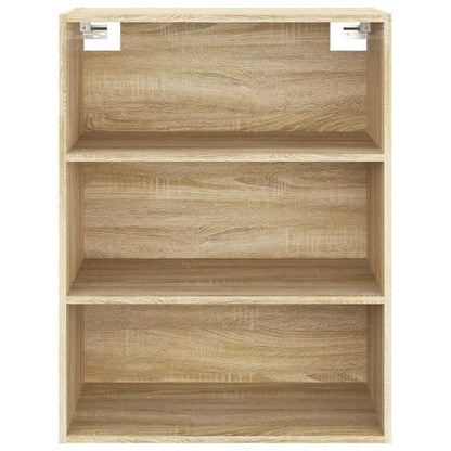 vidaXL Hanging Wall Cabinet Sonoma Oak 69.5x32.5x90 cm 5