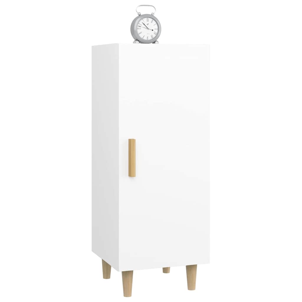 vidaXL Sideboard White 34.5x34x90 cm Engineered Wood 5