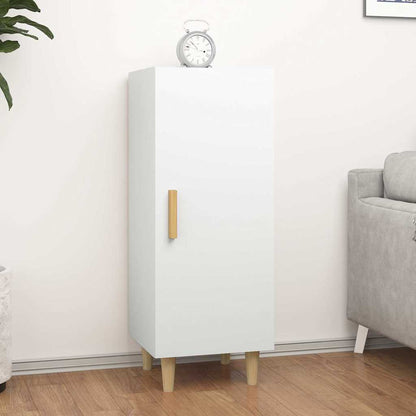 vidaXL Sideboard White 34.5x34x90 cm Engineered Wood 1