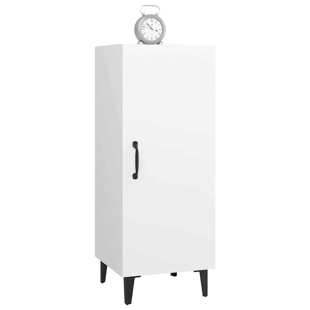 vidaXL Sideboard White 34.5x34x90 cm Engineered Wood 5