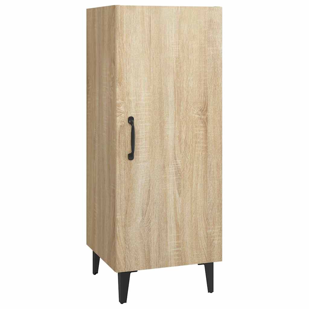 vidaXL Sideboard Sonoma Oak 34.5x34x90 cm Engineered Wood 2