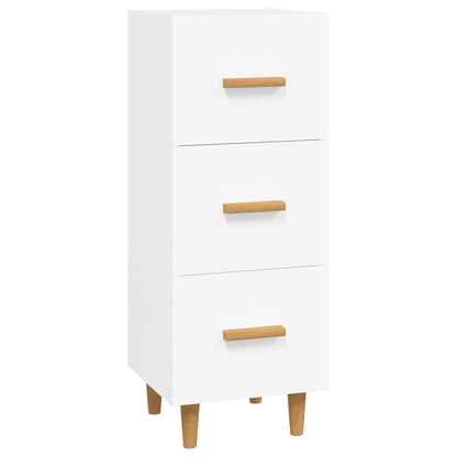 vidaXL Sideboard White 34.5x34x90 cm Engineered Wood 2