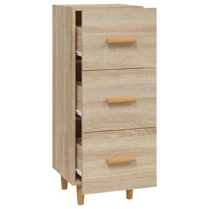 vidaXL Sideboard Sonoma Oak 34.5x34x90 cm Engineered Wood 6