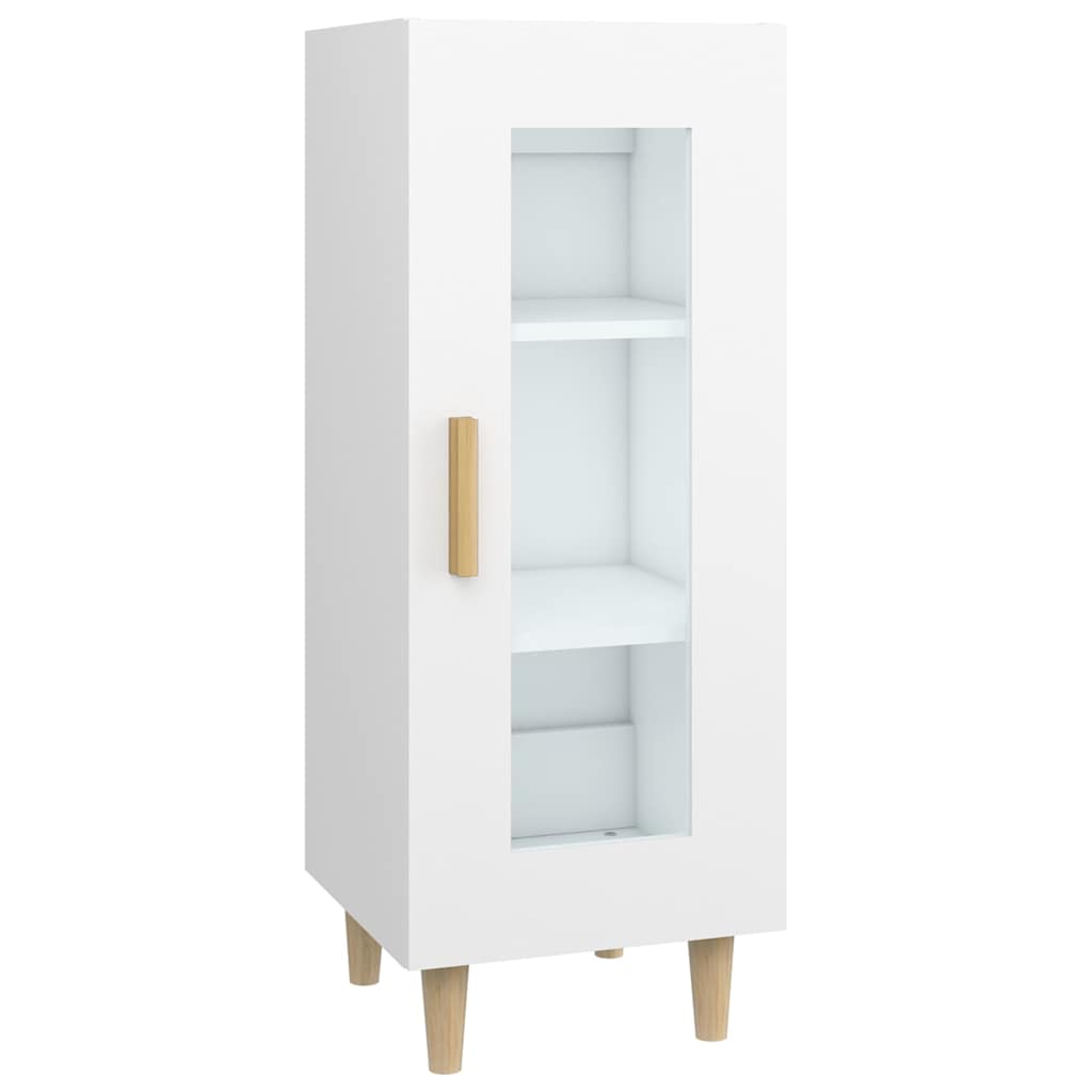 vidaXL Sideboard White 34.5x34x90 cm Engineered Wood 2