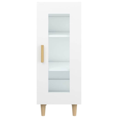 vidaXL Sideboard White 34.5x34x90 cm Engineered Wood 6