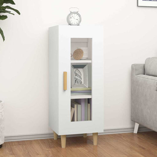 vidaXL Sideboard White 34.5x34x90 cm Engineered Wood 1